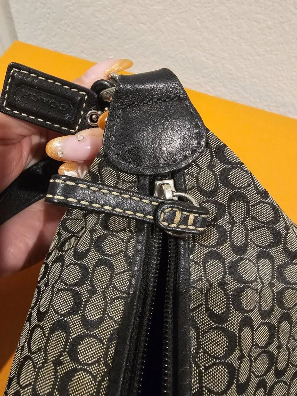 Coach signature monogram